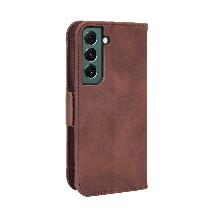 For Samsung Galaxy S22 5G Skin Feel Calf Pattern Leather Phone Case