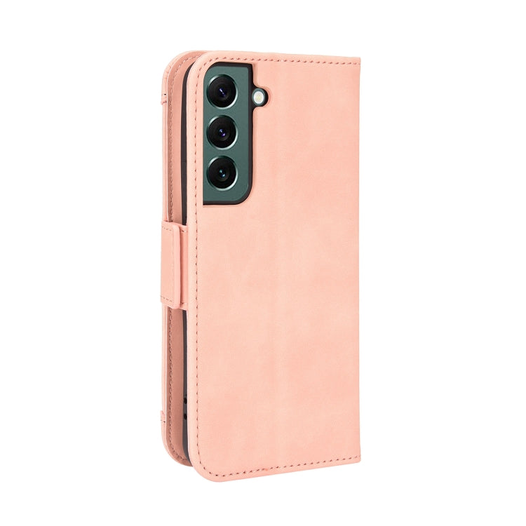 For Samsung Galaxy S22 5G Skin Feel Calf Pattern Leather Phone Case