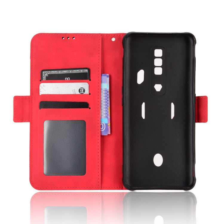 For For ZTE nubia Red Magic 7 Skin Feel Calf Pattern Leather Phone Case