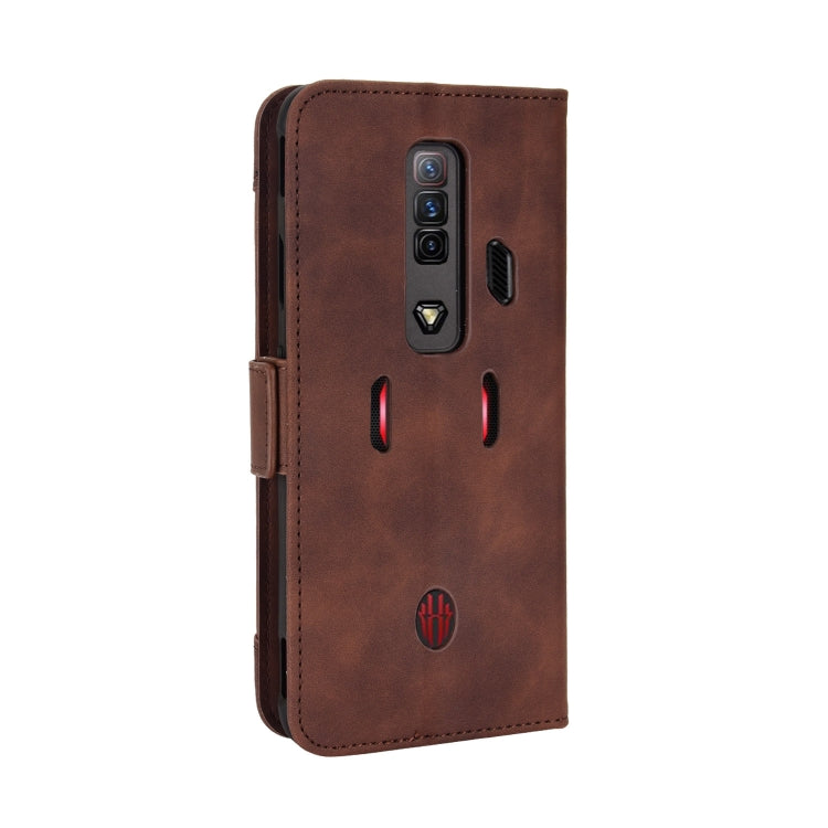 For For ZTE nubia Red Magic 7 Skin Feel Calf Pattern Leather Phone Case