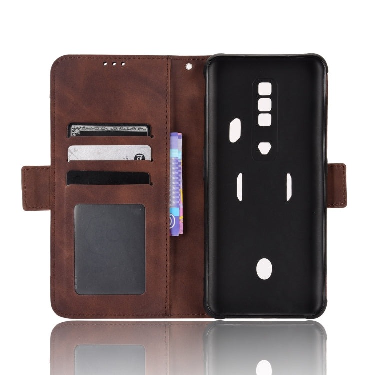 For For ZTE nubia Red Magic 7 Skin Feel Calf Pattern Leather Phone Case