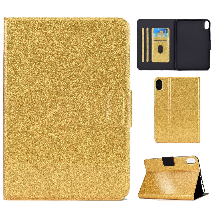 For Lenovo Legion Y700 Varnish Glitter Powder Smart Leather Tablet Case