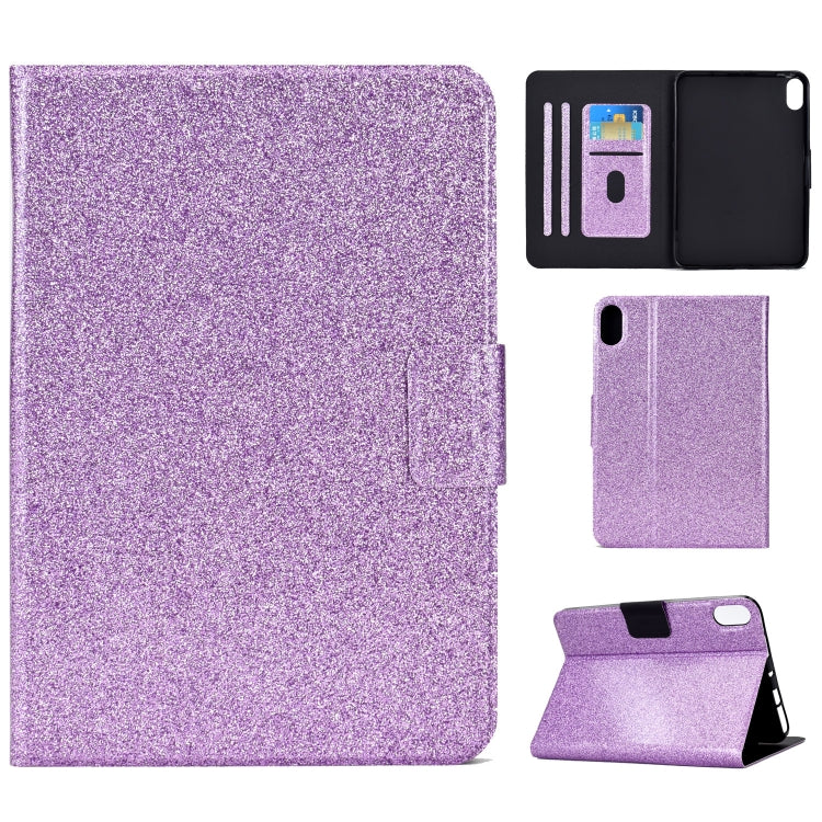 For Lenovo Legion Y700 Varnish Glitter Powder Smart Leather Tablet Case