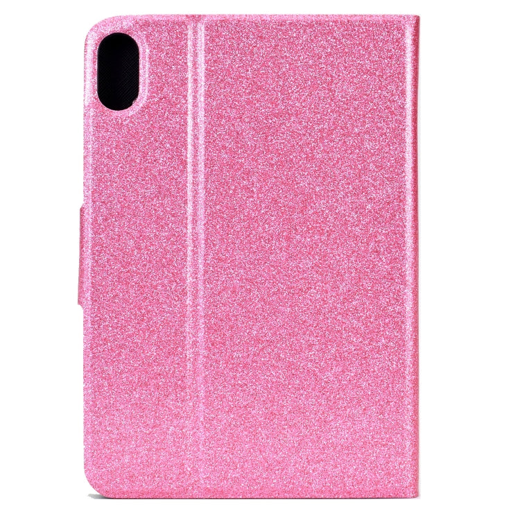 For Lenovo Legion Y700 Varnish Glitter Powder Smart Leather Tablet Case
