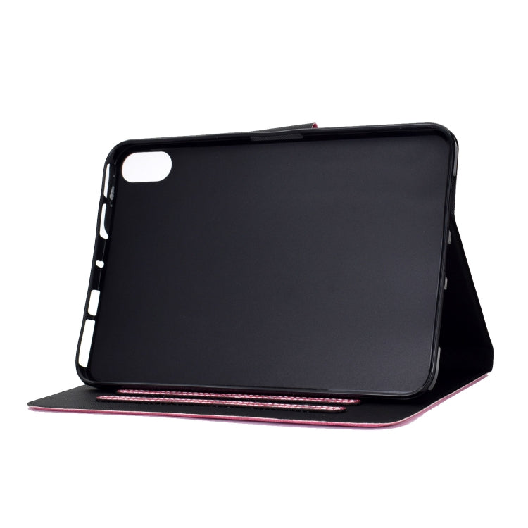 For Lenovo Legion Y700 Varnish Glitter Powder Smart Leather Tablet Case