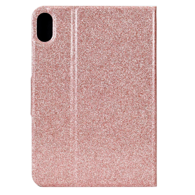 For Lenovo Legion Y700 Varnish Glitter Powder Smart Leather Tablet Case