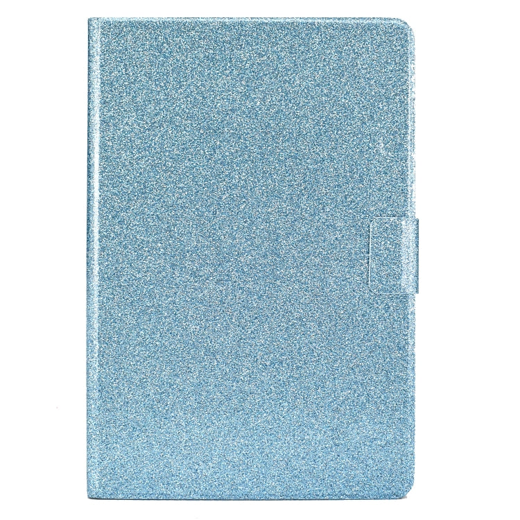 For Samsung Galaxy Tab S8 / S7 Varnish Glitter Powder Smart Leather Tablet Case