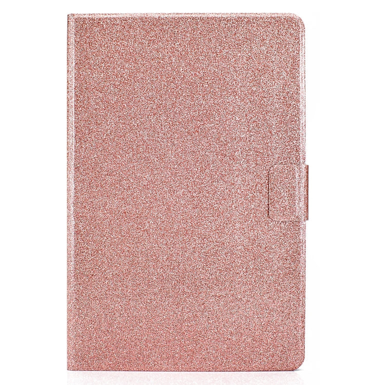 For Samsung Galaxy Tab S8 / S7 Varnish Glitter Powder Smart Leather Tablet Case