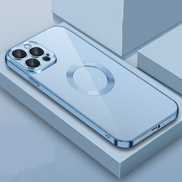 For iPhone 12 Pro 9D Electroplated Edge Lens Film Clear PC + TPU Shockproof Case