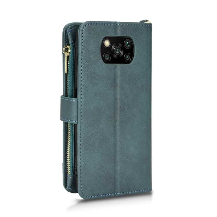 For Xiaomi  Poco X3 NFC / Poco X3 Pro Litchi Texture Zipper Leather Phone Case