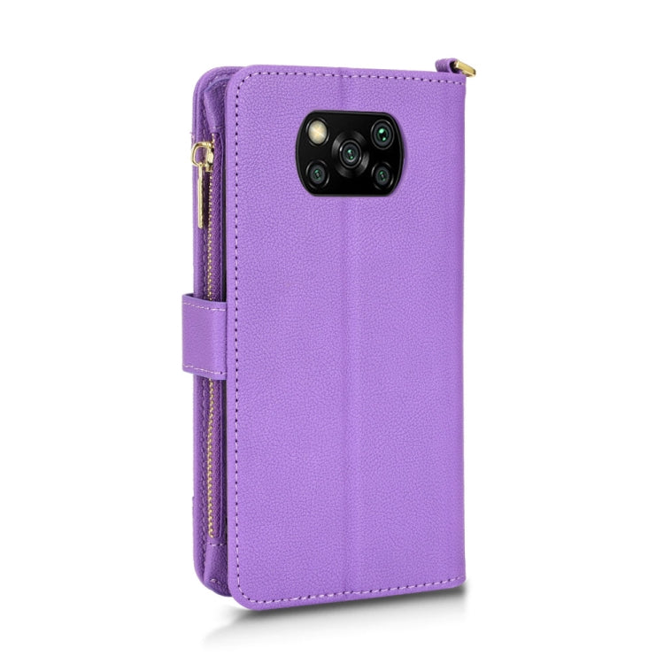 For Xiaomi  Poco X3 NFC / Poco X3 Pro Litchi Texture Zipper Leather Phone Case