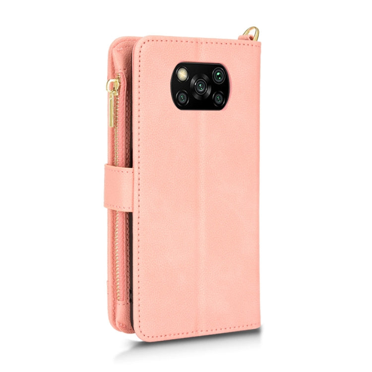 For Xiaomi  Poco X3 NFC / Poco X3 Pro Litchi Texture Zipper Leather Phone Case