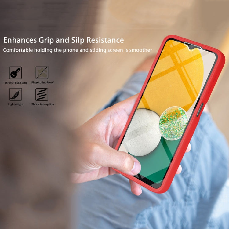 For Samsung Galaxy A22 4G Acrylic + TPU 360 Degrees Full Coverage Shockproof Phone Case