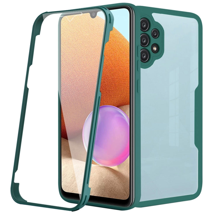 For Samsung Galaxy A32 4G Acrylic + TPU 360 Degrees Full Coverage Shockproof Phone Case