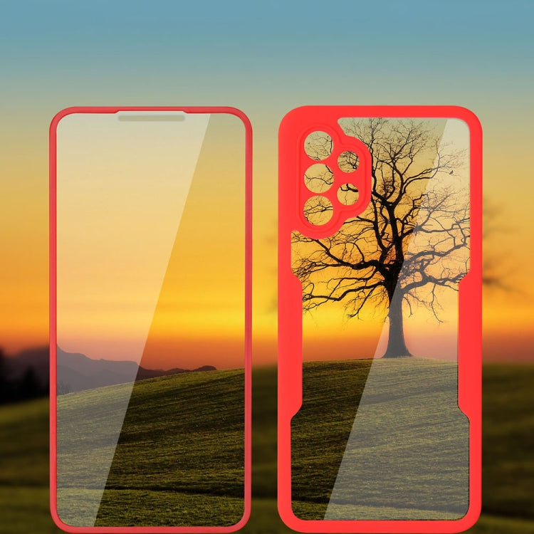 For Samsung Galaxy A32 4G Acrylic + TPU 360 Degrees Full Coverage Shockproof Phone Case