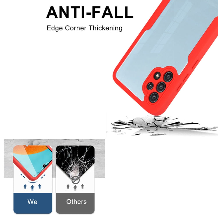 For Samsung Galaxy A32 4G Acrylic + TPU 360 Degrees Full Coverage Shockproof Phone Case