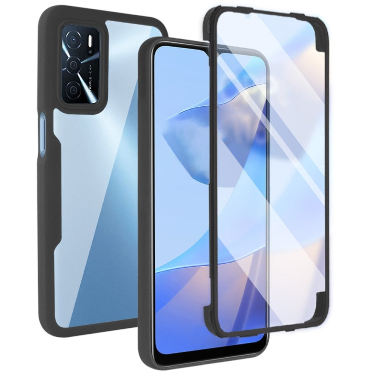 For OPPO A16 / A55 5G Acrylic + TPU 360 Degrees Full Coverage Shockproof Phone Case