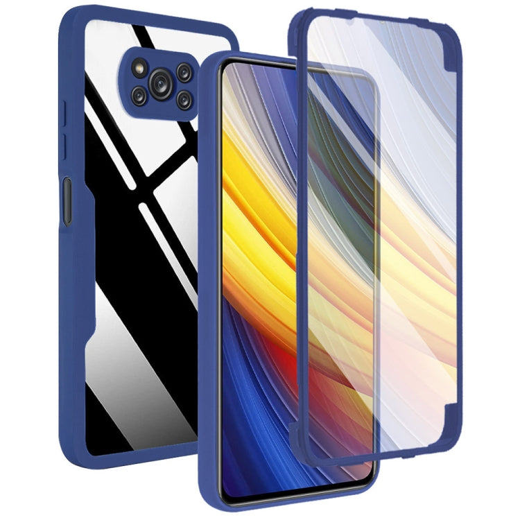 For Xiaomi Poco X3 NFC / X3 Acrylic + TPU 360 Degrees Full Coverage Shockproof Phone Case