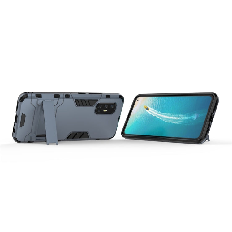 For Vivo V17 (India) Shockproof PC + TPU Protective Case with Invisible Holder