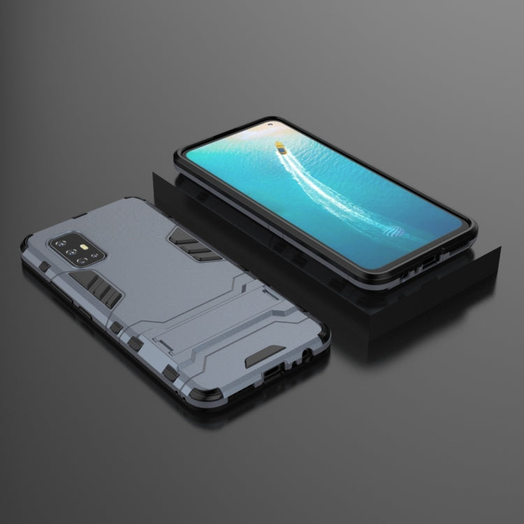 For Vivo V17 (India) Shockproof PC + TPU Protective Case with Invisible Holder