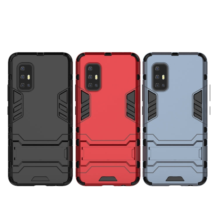 For Vivo V17 (India) Shockproof PC + TPU Protective Case with Invisible Holder