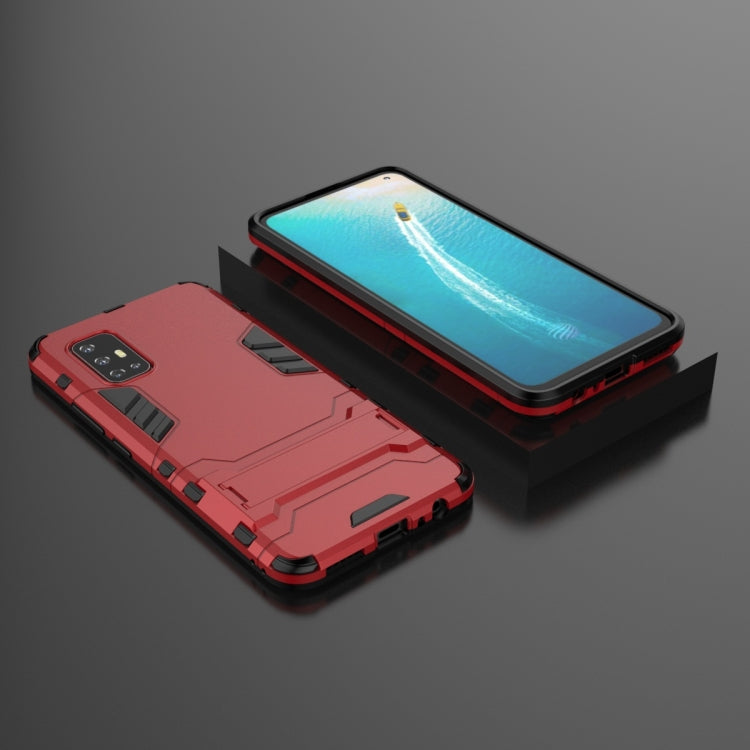 For Vivo V17 (India) Shockproof PC + TPU Protective Case with Invisible Holder