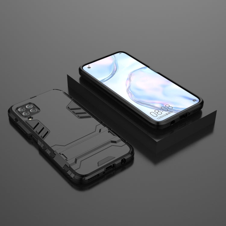 For Huawei Nova 6 SE Shockproof PC + TPU Protective Case with Invisible Holder