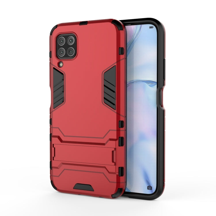 For Huawei Nova 6 SE Shockproof PC + TPU Protective Case with Invisible Holder
