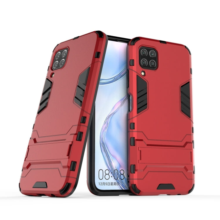 For Huawei Nova 6 SE Shockproof PC + TPU Protective Case with Invisible Holder
