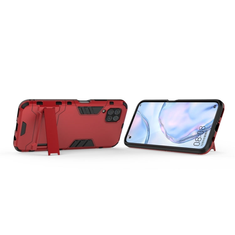 For Huawei Nova 6 SE Shockproof PC + TPU Protective Case with Invisible Holder