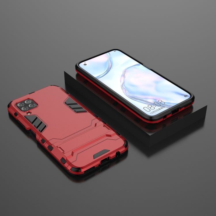 For Huawei Nova 6 SE Shockproof PC + TPU Protective Case with Invisible Holder