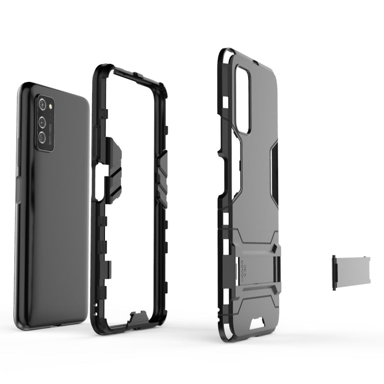 For Huawei Honor V30 Pro Shockproof PC + TPU Protective Case with Invisible Holder