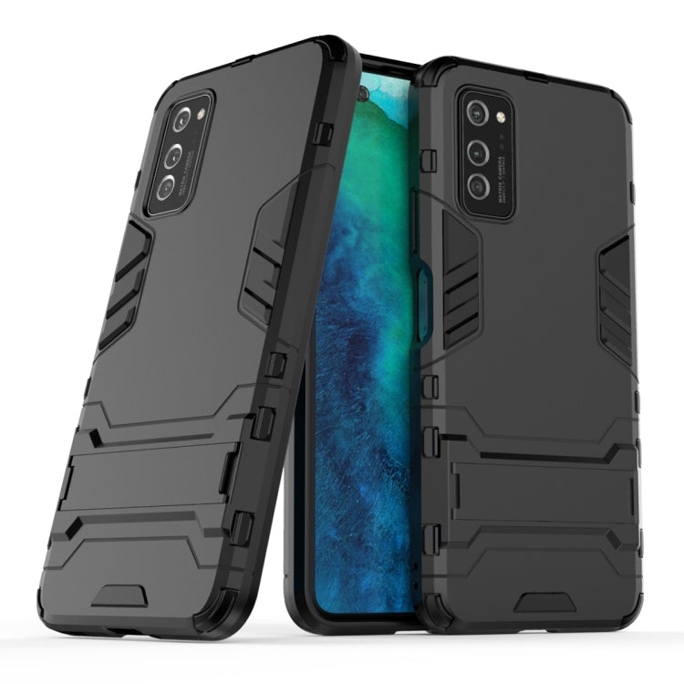 For Huawei Honor V30 Pro Shockproof PC + TPU Protective Case with Invisible Holder