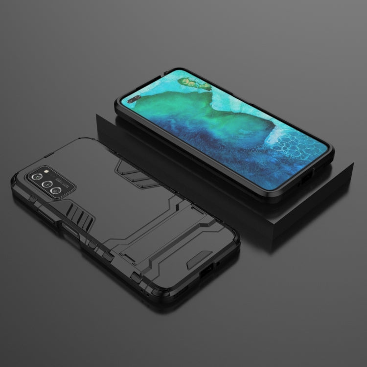 For Huawei Honor V30 Pro Shockproof PC + TPU Protective Case with Invisible Holder