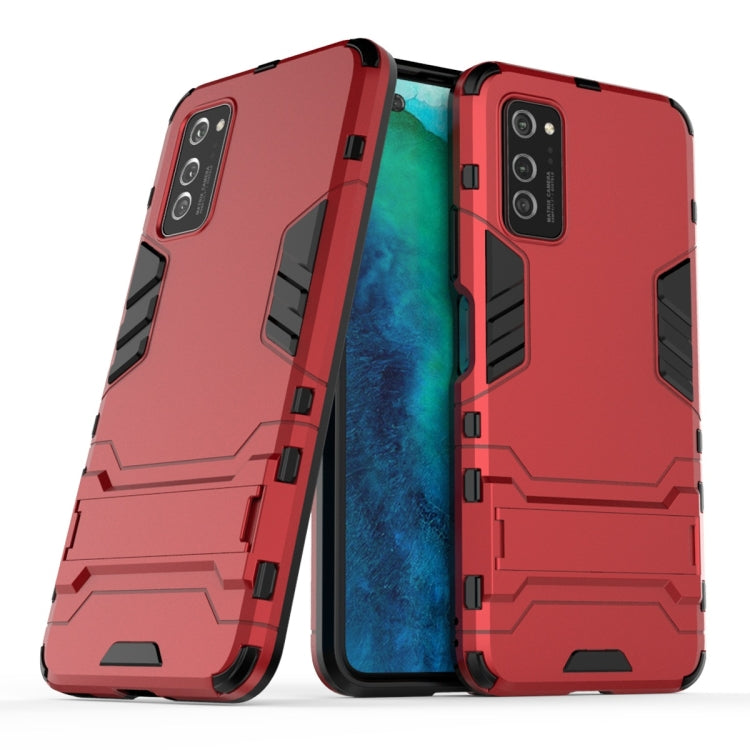 For Huawei Honor V30 Pro Shockproof PC + TPU Protective Case with Invisible Holder