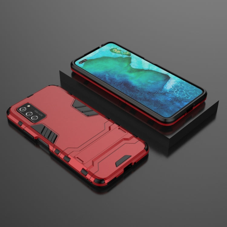For Huawei Honor V30 Pro Shockproof PC + TPU Protective Case with Invisible Holder
