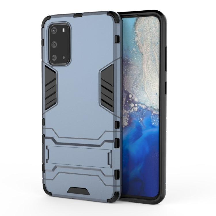 For Galaxy S20 Shockproof PC + TPU Protective Case with Invisible Holder