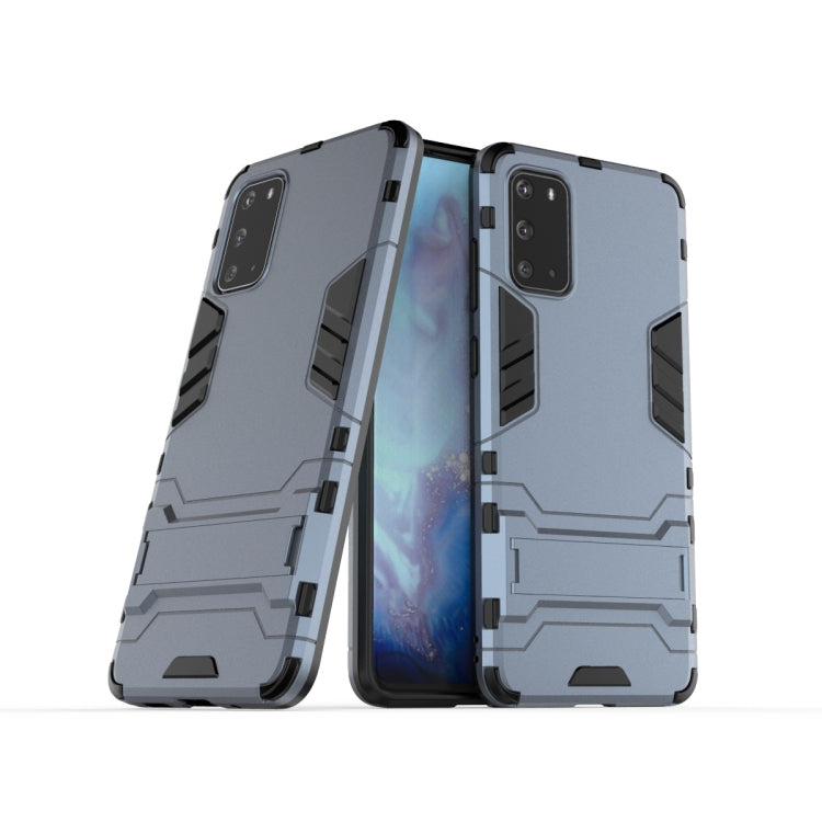 For Galaxy S20 Shockproof PC + TPU Protective Case with Invisible Holder