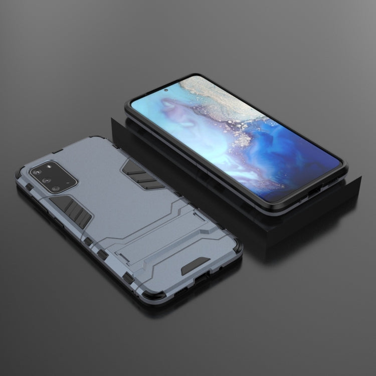 For Galaxy S20 Shockproof PC + TPU Protective Case with Invisible Holder