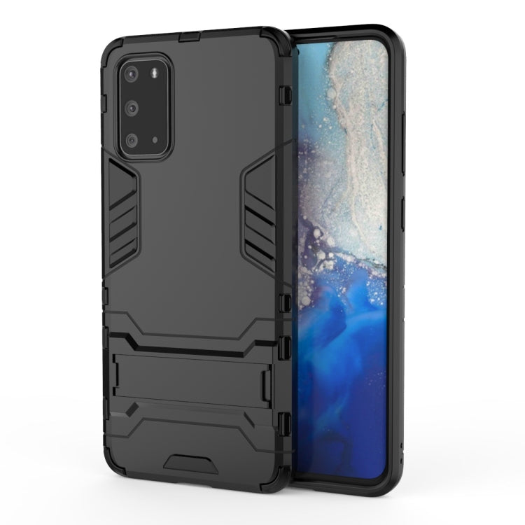 For Galaxy S20 Shockproof PC + TPU Protective Case with Invisible Holder