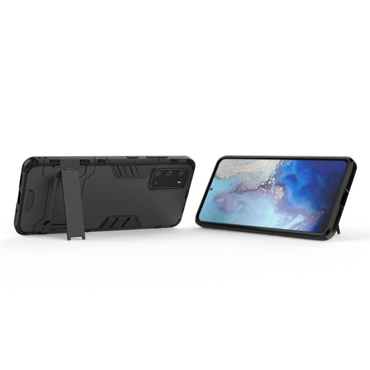 For Galaxy S20 Shockproof PC + TPU Protective Case with Invisible Holder