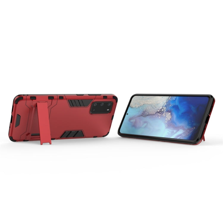 For Galaxy S20 Shockproof PC + TPU Protective Case with Invisible Holder