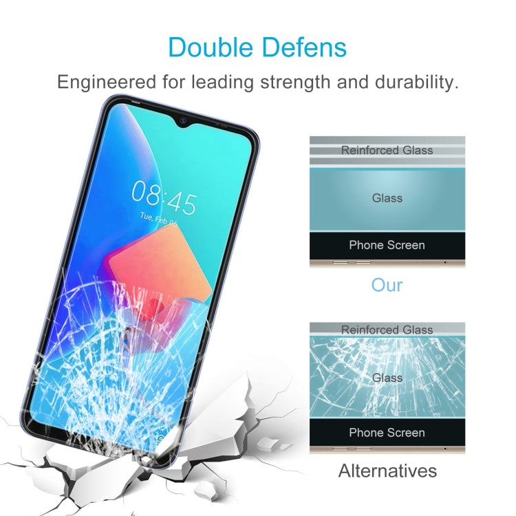 10 PCS 0.26mm 9H 2.5D Tempered Glass Film For Tecno Spark 8C