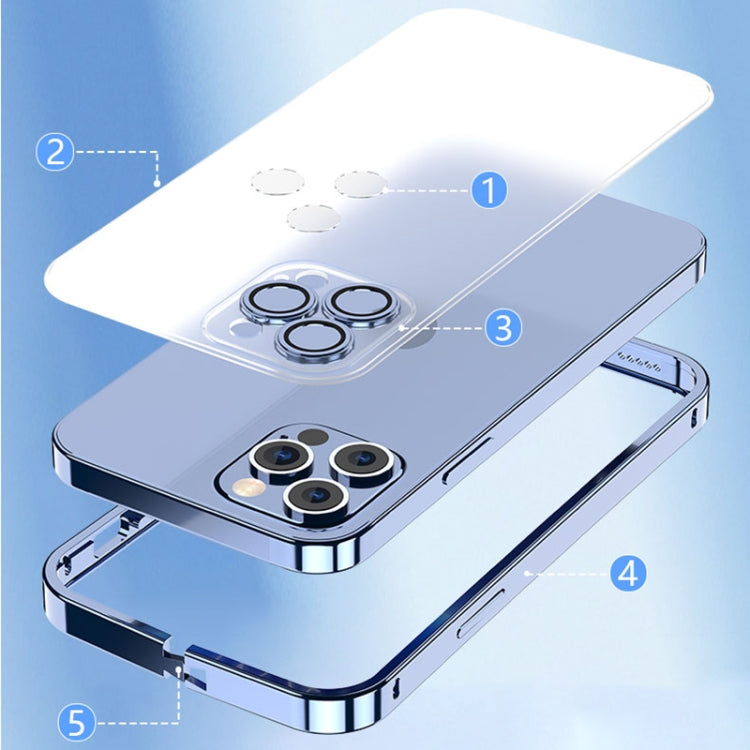 For iPhone 12 Pro Lens Protector Lock Buckle Case