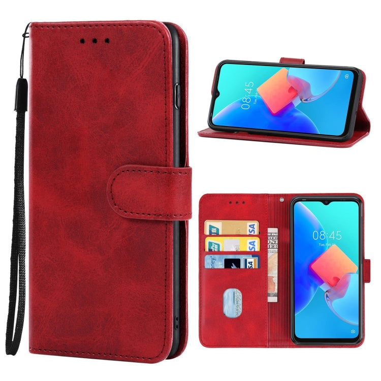 Leather Phone Case For Tecno Spark 8C