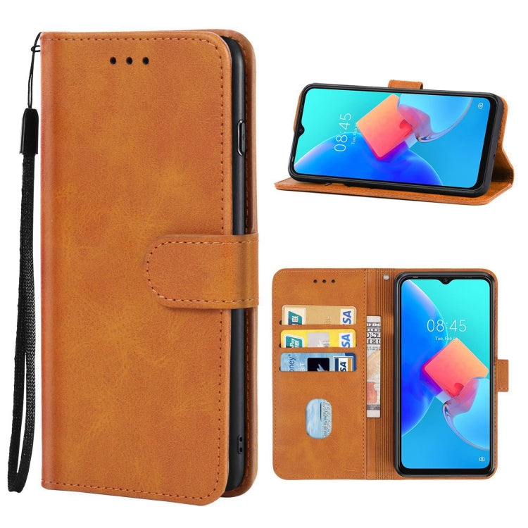 Leather Phone Case For Tecno Spark 8C