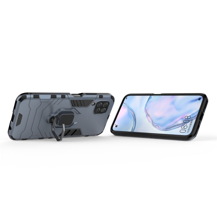 For Huawei Nova 6 SE Shockproof PC + TPU Protective Case with Magnetic Ring Holder