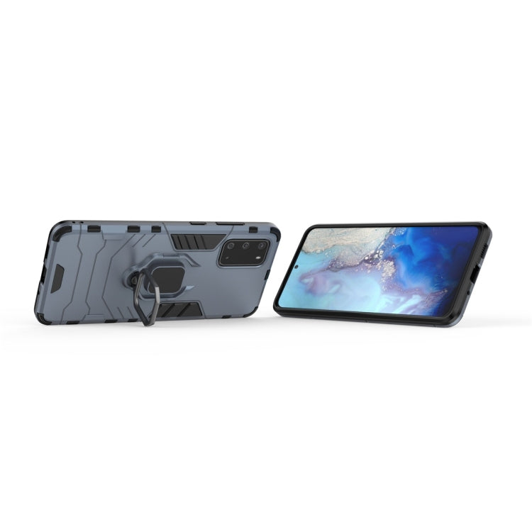For Galaxy S20 Shockproof PC + TPU Protective Case with Magnetic Ring Holder