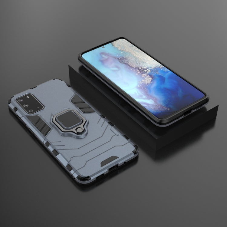 For Galaxy S20 Shockproof PC + TPU Protective Case with Magnetic Ring Holder