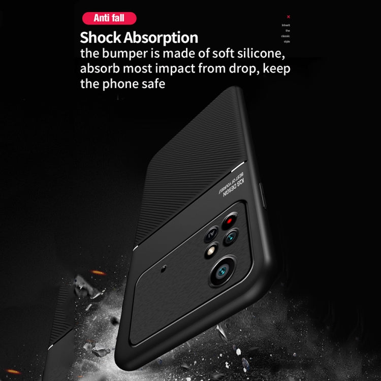 For Xiaomi Poco M4 Pro 4G Classic Tilt Magnetic Phone Case